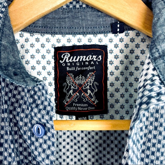 NWOT BOYS Rumors Original dress casual shirt - Picture 1 of 3